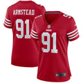 Women s Nike Arik Armstead Scarlet San Francisco 49ers Player Game Jersey