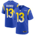 Kurt Warner Los Angeles Rams Nike Game Retired Player Jersey   Royal