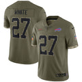 Men s Nike Tre Davious White Olive Buffalo Bills 2022 Salute To Service Limited Jersey