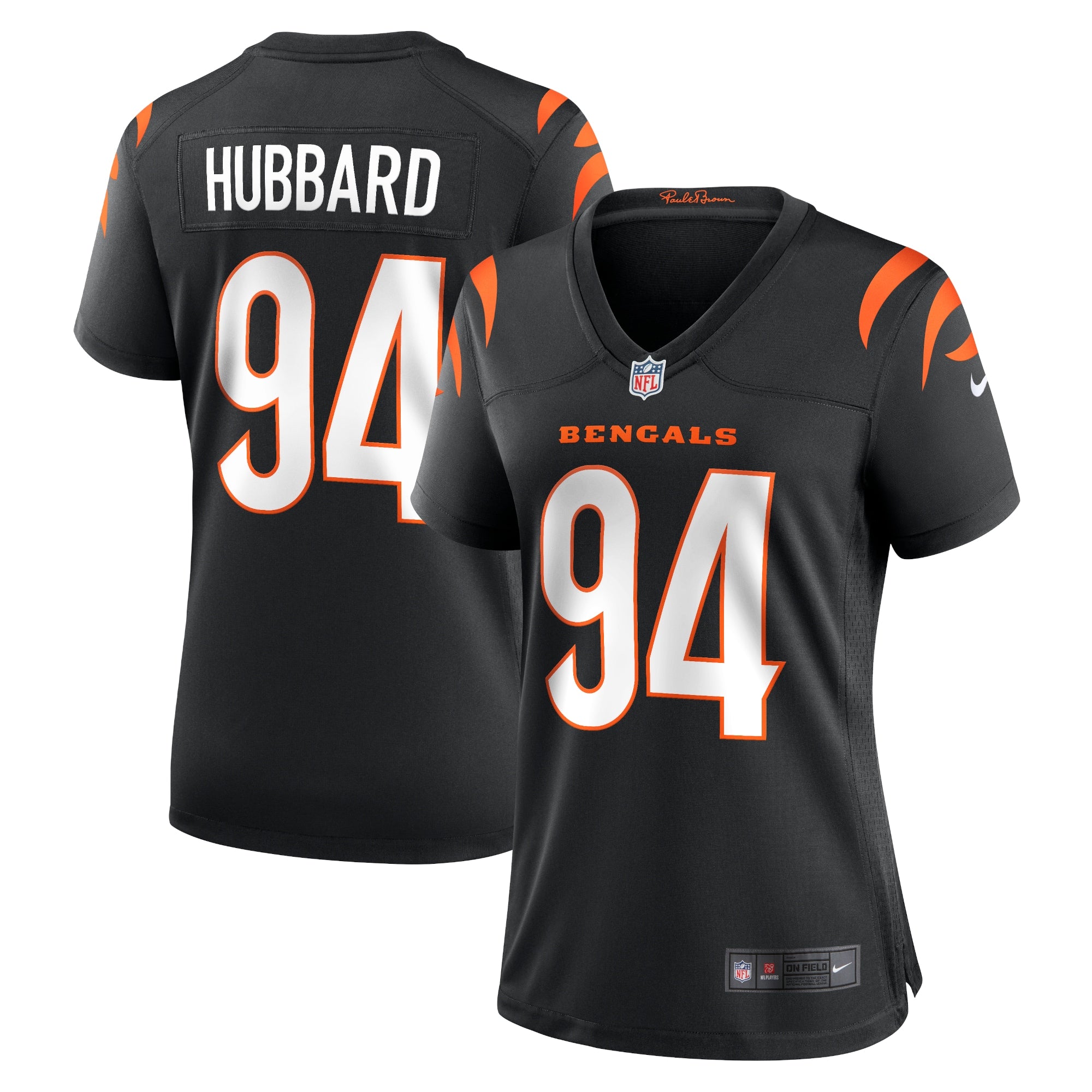 Sam Hubbard Cincinnati Bengals Women s Nike Player Game Jersey   Black
