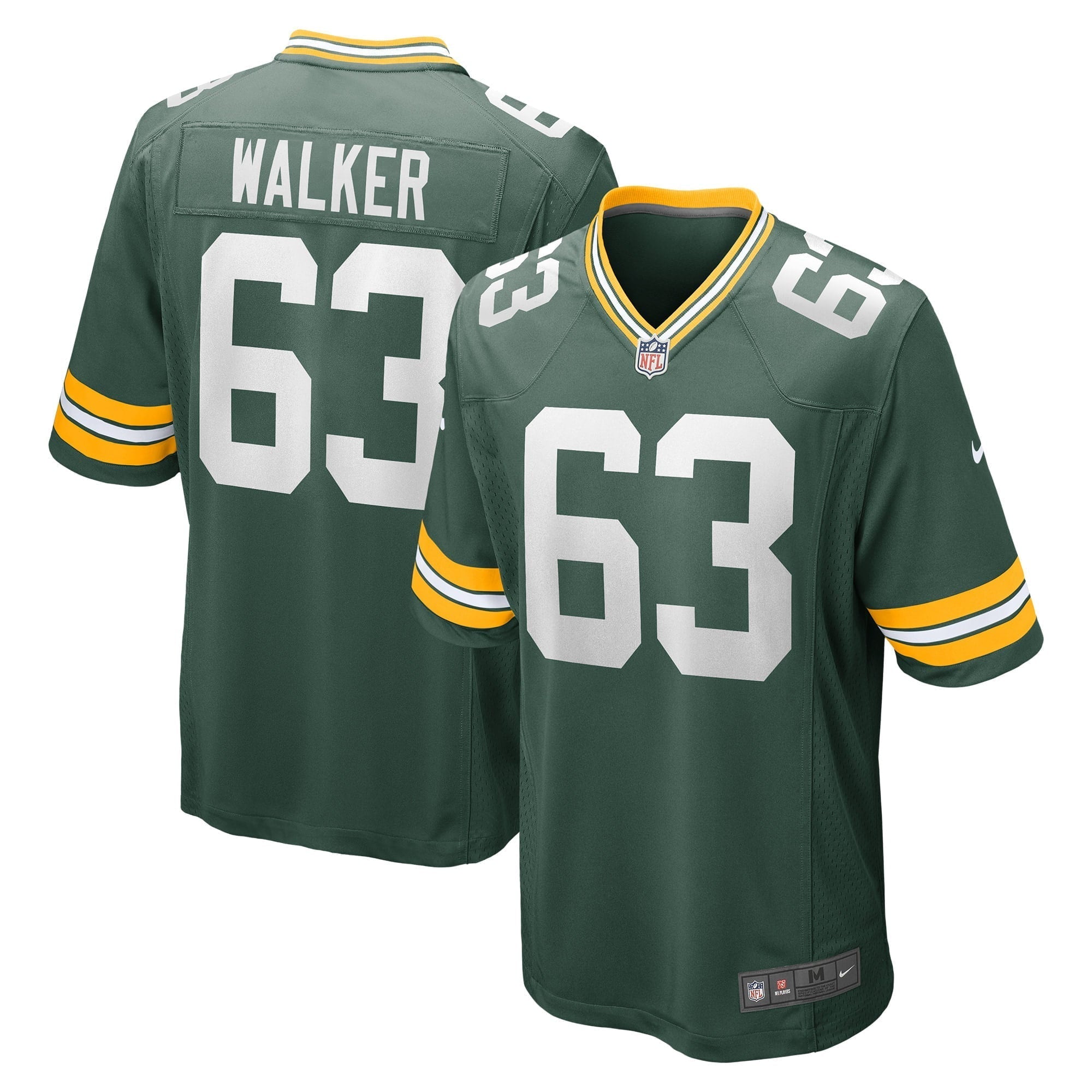 Men s Nike Rasheed Walker Green Green Bay Packers Game Player Jersey