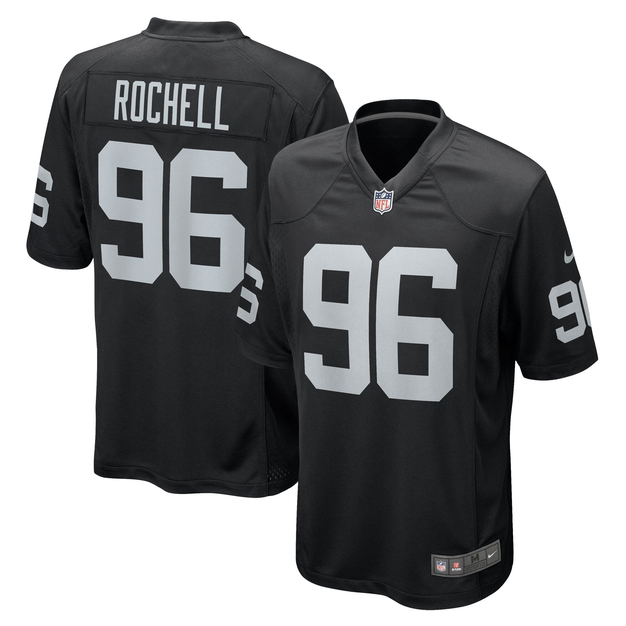 Isaac Rochell Las Vegas Raiders Nike Team Game Jersey    Black