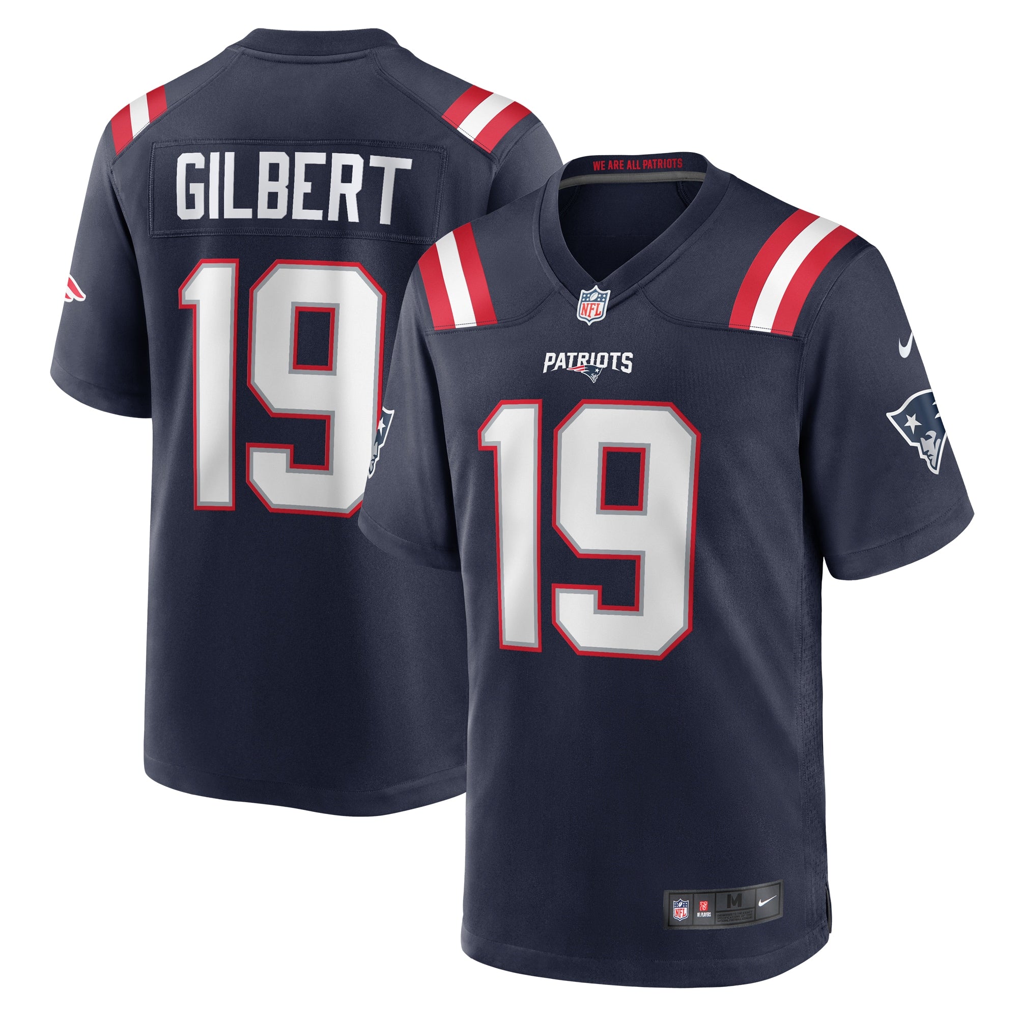 Garrett Gilbert New England Patriots Nike Home Game Player Jersey   Navy