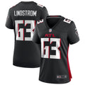 Women s Nike Chris Lindstrom Black Atlanta Falcons Game Jersey