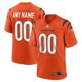Cincinnati Bengals Nike Youth Alternate Game Custom Jersey   Orange