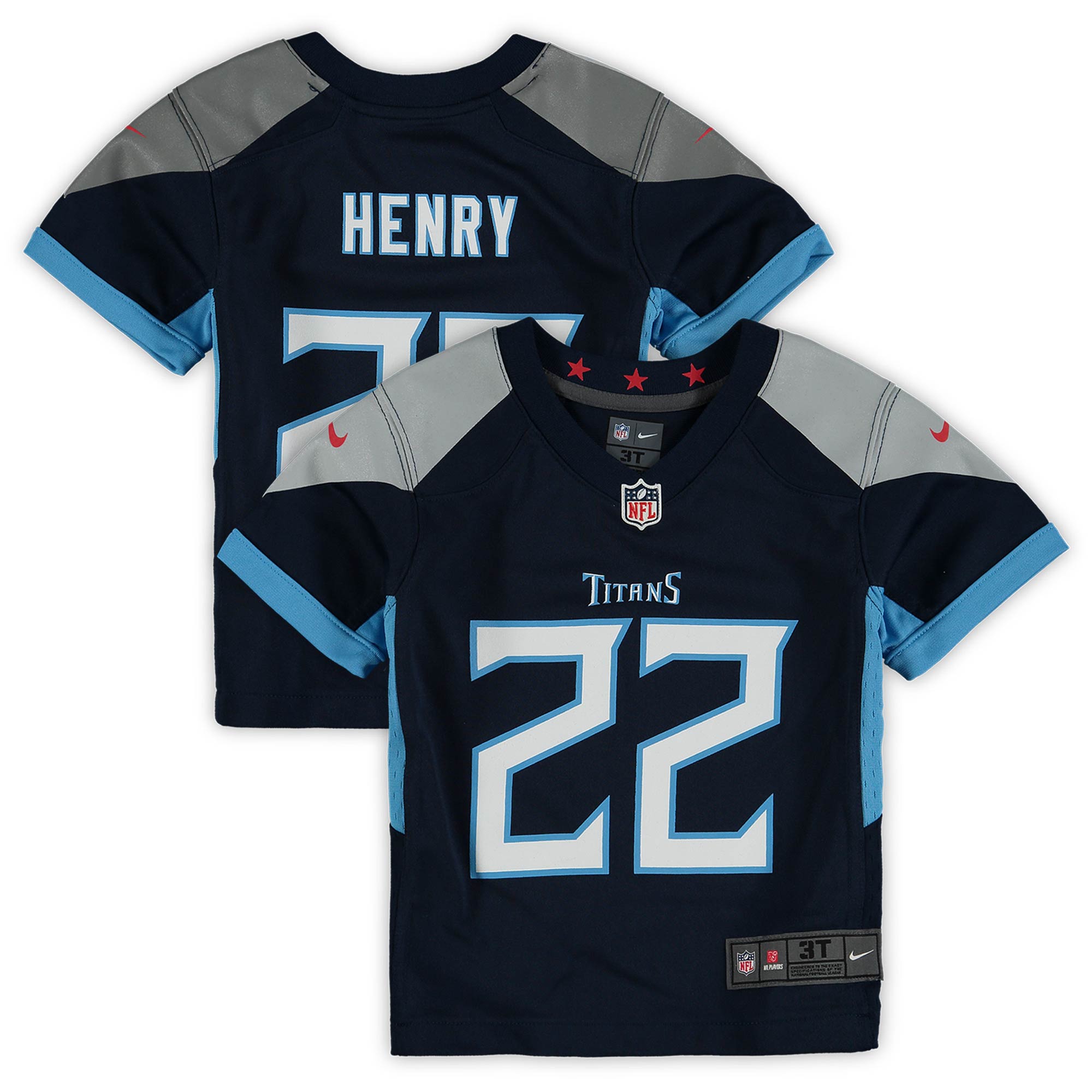 Derrick Henry Tennessee Titans Nike Toddler Game Jersey   Navy