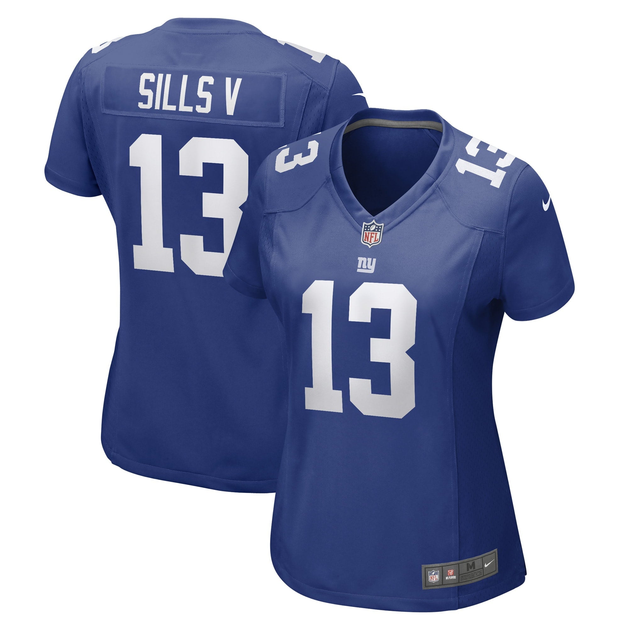 Women s Nike David Sills V Royal New York Giants Game Player Jersey