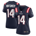 Ty Montgomery New England Patriots Nike Women s Player Game Jersey   Navy
