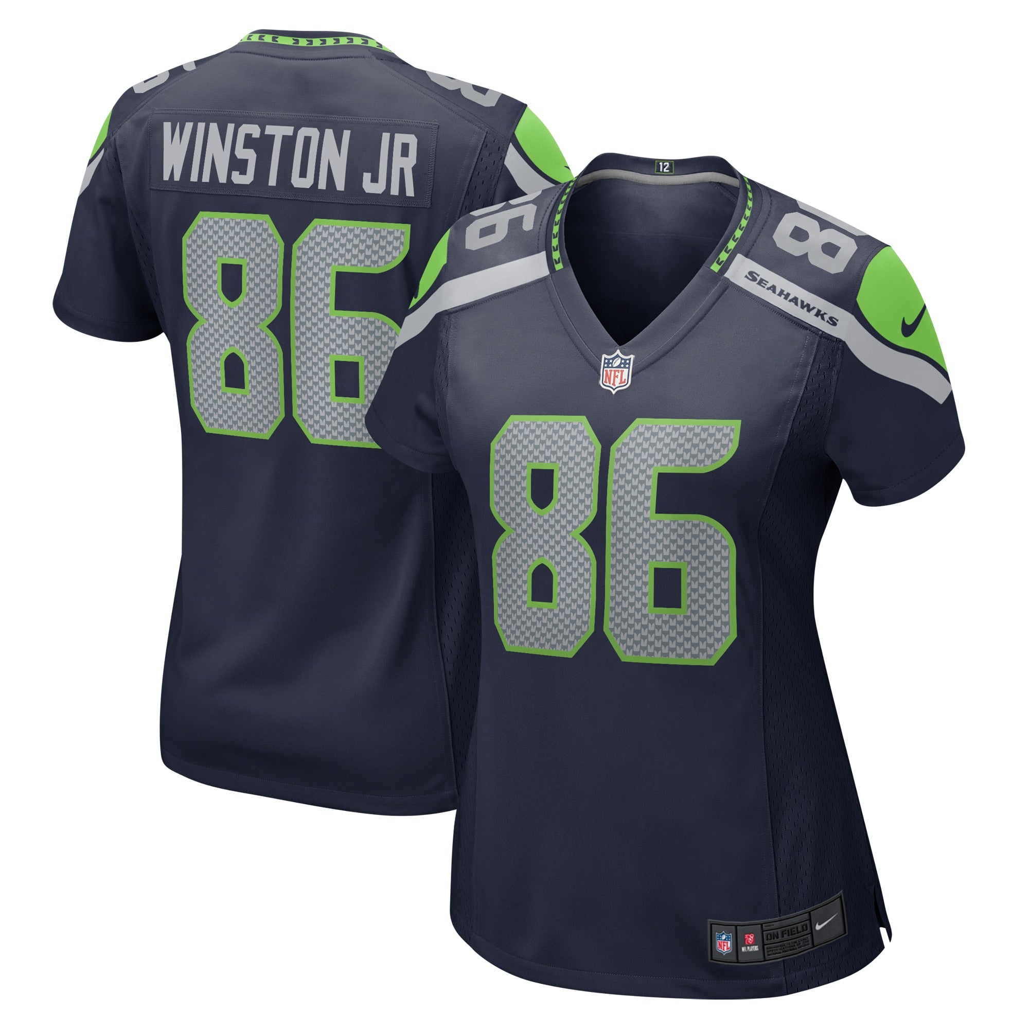 Easop Winston Jr. Seattle Seahawks Nike Women s Home Game Player Jersey College Navy
