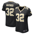 Women s New Orleans Saints Tyrann Mathieu Game Jersey Black