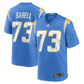 Men s Nike Foster Sarell Powder Blue Los Angeles Chargers Game Player Jersey