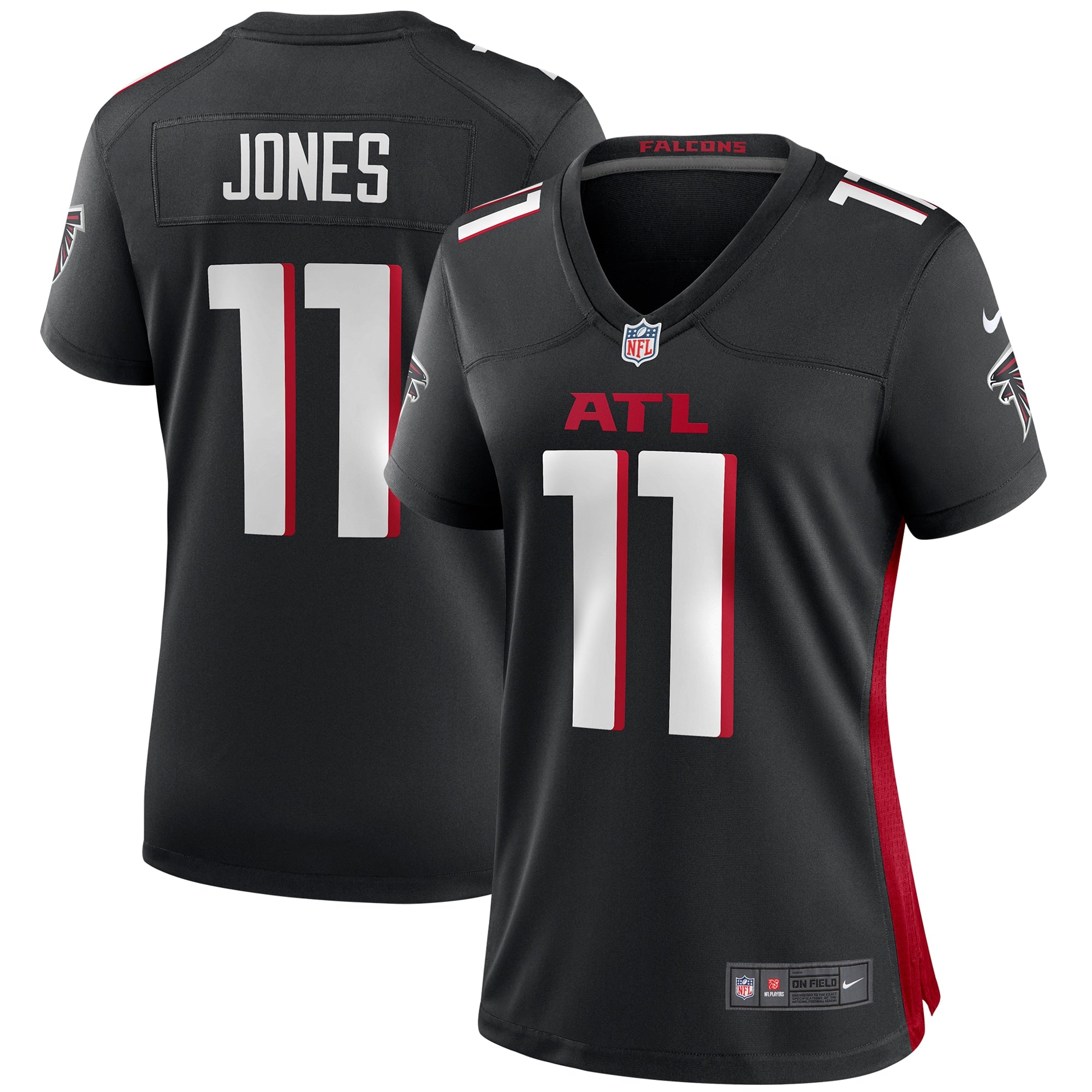Julio Jones Atlanta Falcons Nike Women s Player Game Jersey   Black