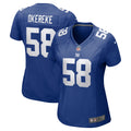 Bobby Okereke New York Giants Nike Women s Game Player Jersey Royal