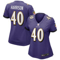 Malik Harrison Baltimore Ravens Nike Women s Game Jersey   Purple