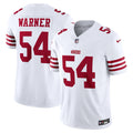 Fred Warner San Francisco 49ers Nike Vapor F.U.S.E. Limited Jersey   White