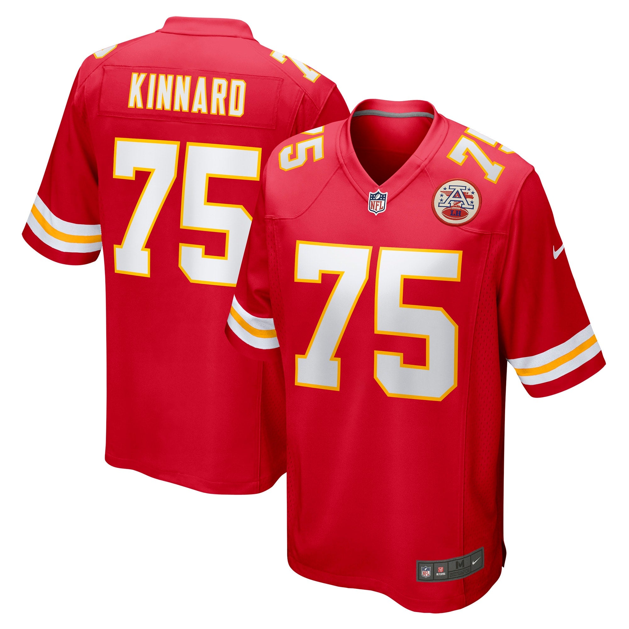 Darian Kinnard Kansas City Chiefs Nike Game Player Jersey   Red