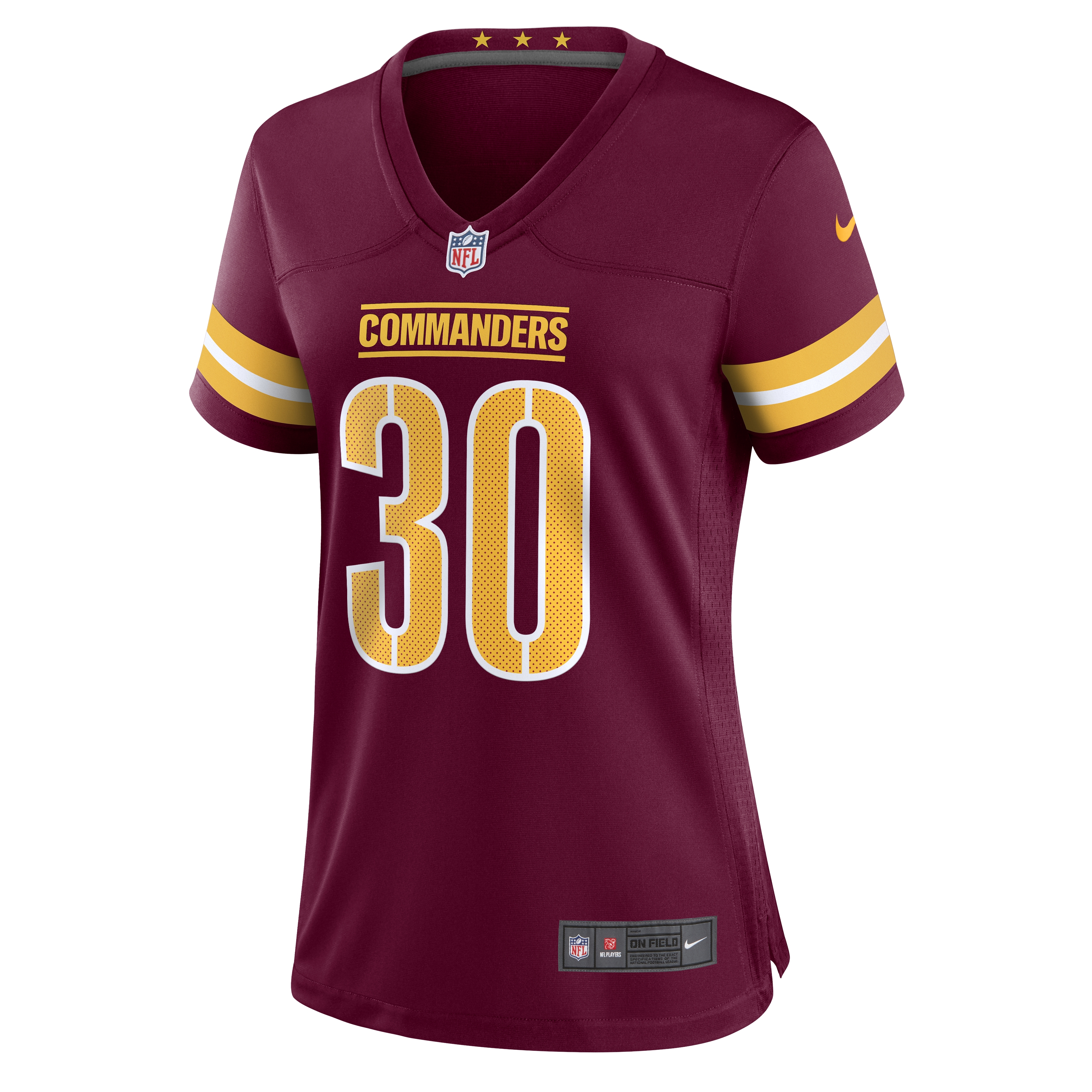 Joshua Kalu Washington Commanders Nike Women s  Game Jersey   Burgundy