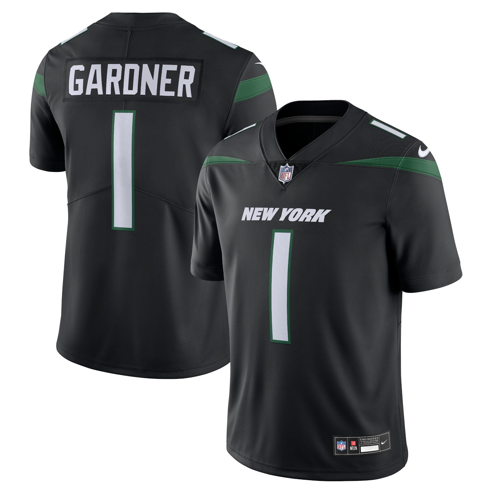 Ahmad Sauce Gardner New York Jets Nike  Vapor Untouchable Limited Jersey   Black