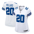 Women s Nike Tony Pollard White Dallas Cowboys Game Player Jersey