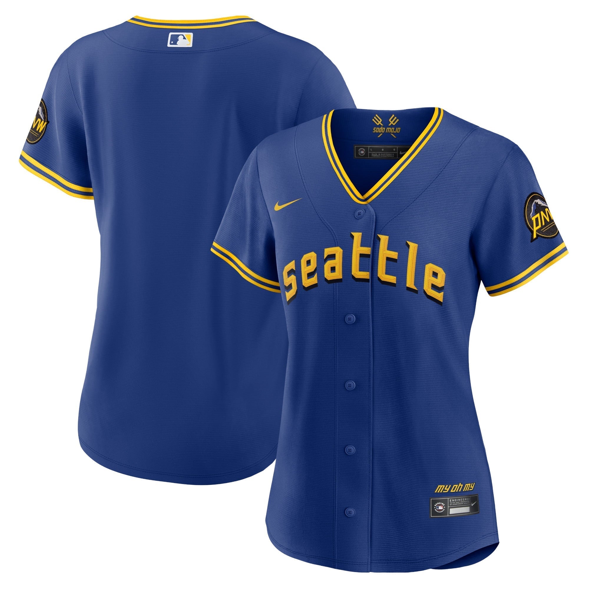 Women's Nike Royal Seattle Mariners 2023 City Connect Replica Jersey