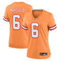 Baker Mayfield Tampa Bay Buccaneers Nike Women s Throwback Game Jersey   Orange