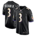 Youth Baltimore Ravens Odell Beckham Jr. Game Jersey   Black