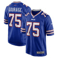 Men s Nike Richard Gouraige Royal Buffalo Bills Team Game Jersey