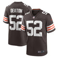 Dawson Deaton Cleveland Browns Nike Game Player Jersey   Brown