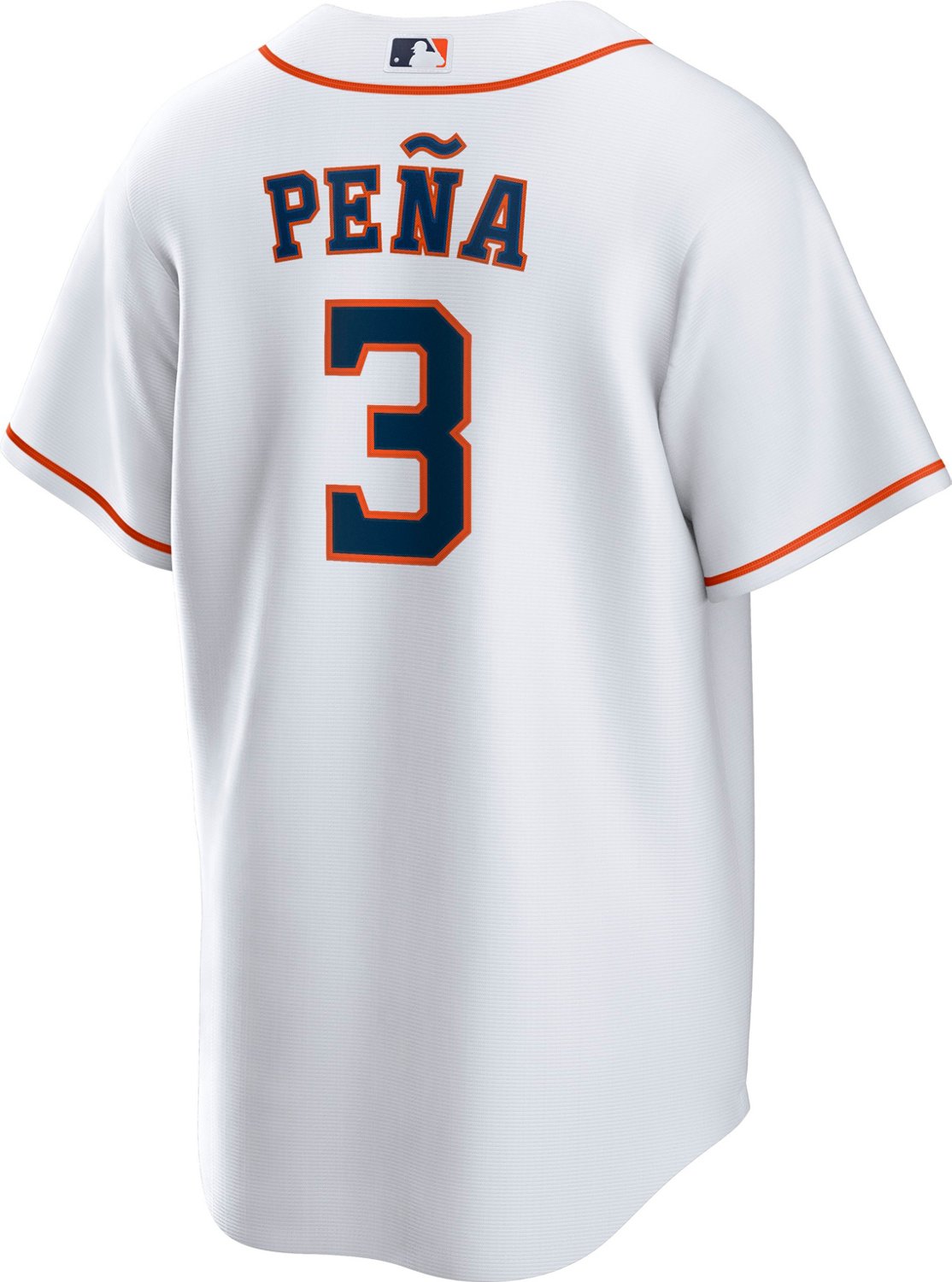 Nike Men's Houston Astros Jeremy Pe?a #3 Official Home Replica Jersey