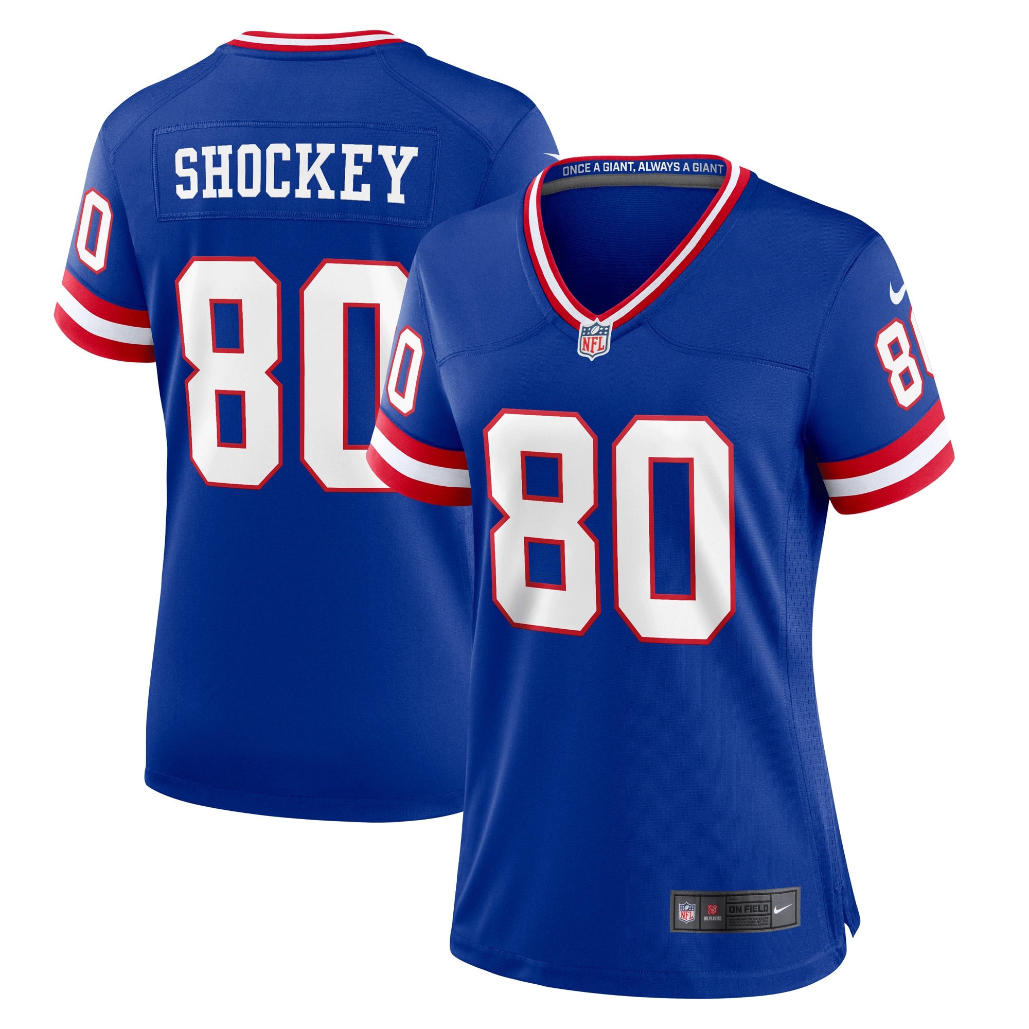Jeremy Shockey New York Giants Nike Women s Classic Retired Player Game Jersey Royal