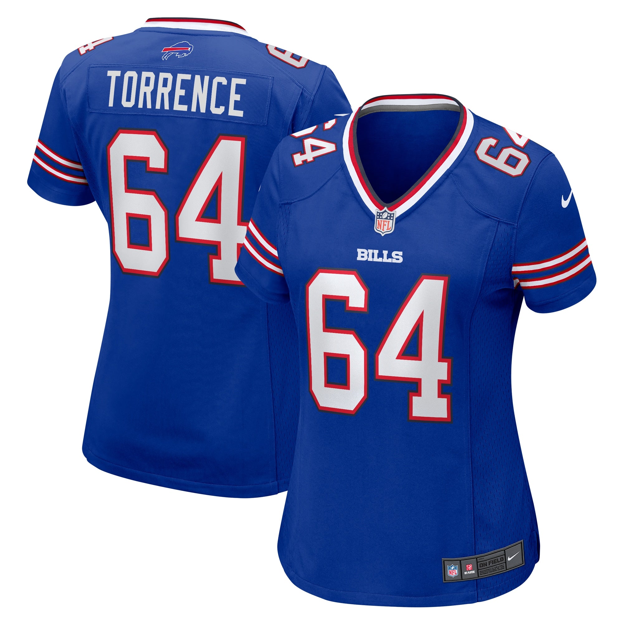 O Cyrus Torrence Buffalo Bills Nike Women s Home Game Jersey   Royal
