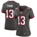 Women s Nike Mike Evans Pewter Tampa Bay Buccaneers Alternate Game Jersey