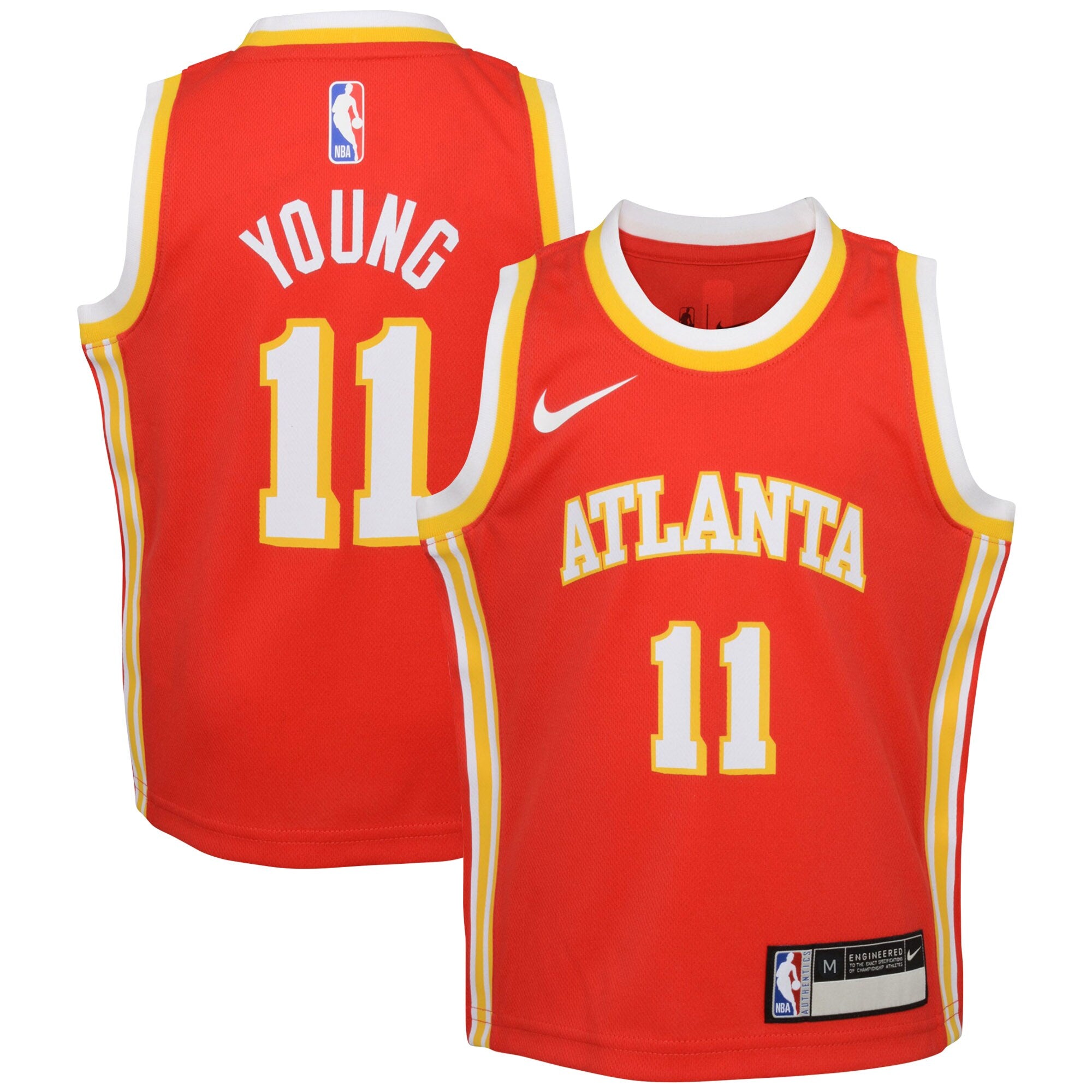 Trae Young Atlanta Hawks, NBA Jerseys Nike Preschool Swingman Player Jersey - Icon Edition - Red