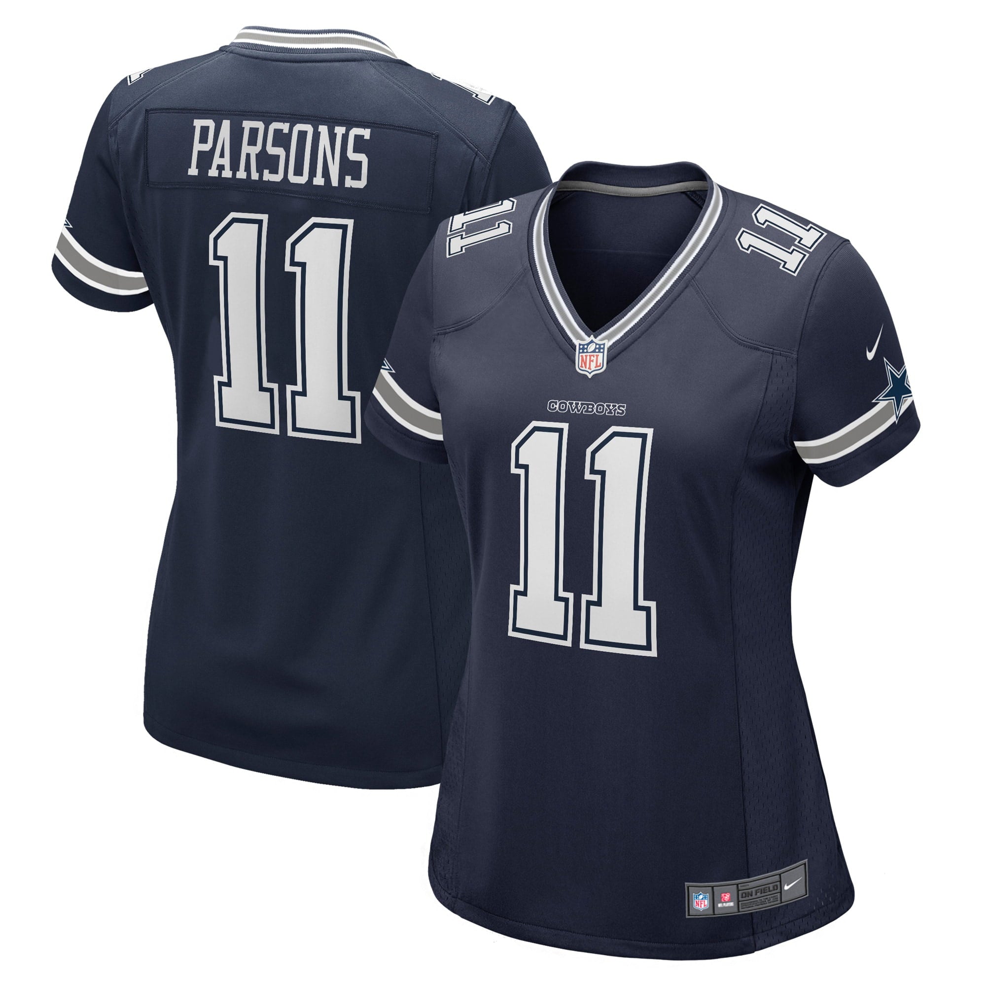 Women s Nike Micah Parsons Navy Dallas Cowboys Game Jersey