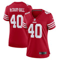 Women s Nike Marcelino McCrary-Ball Scarlet San Francisco 49ers Game Player Jersey