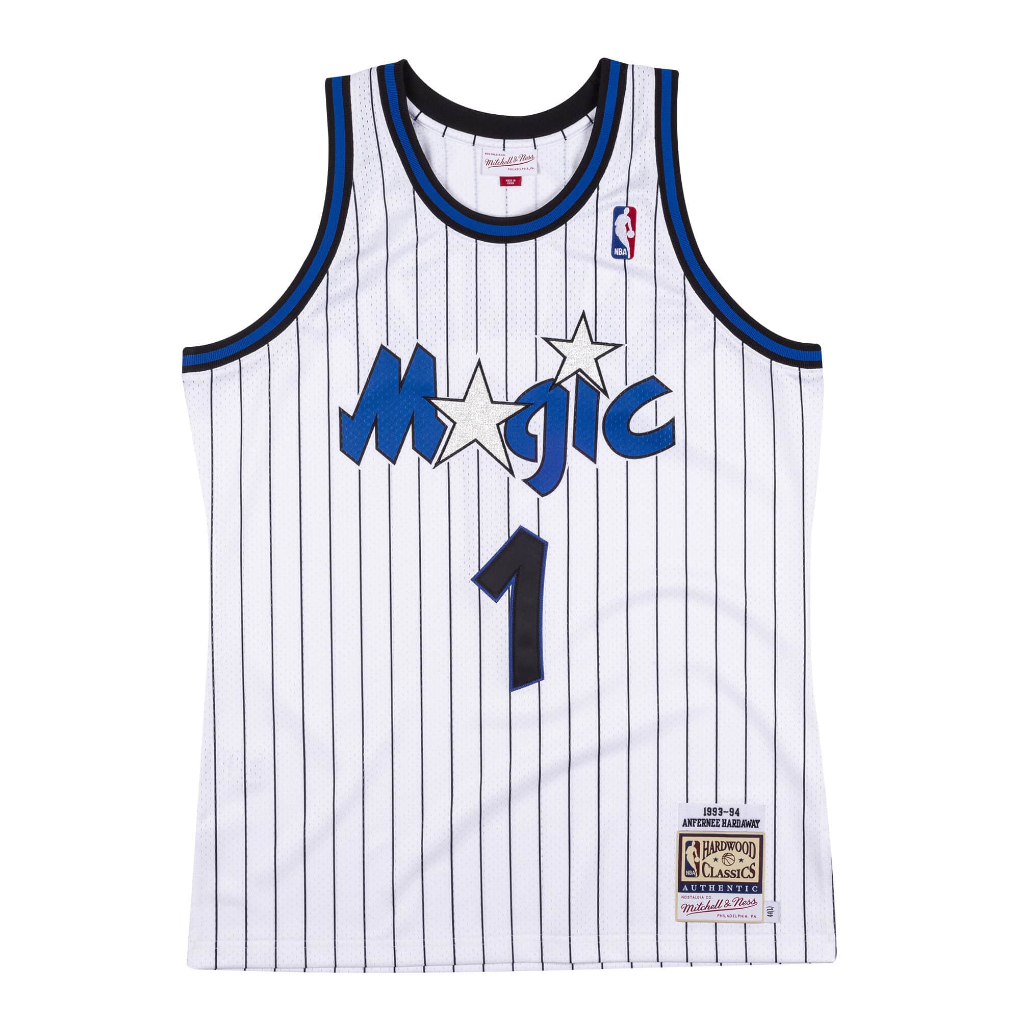 Authentic Jersey Orlando Magic 1993-94 Anfernee Hardaway