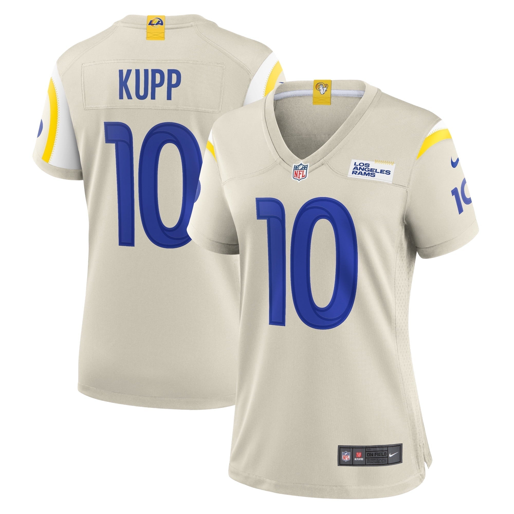Women s Nike Cooper Kupp Bone Los Angeles Rams Player Game Jersey