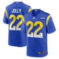 Men s Nike Shaun Jolly Royal Los Angeles Rams Home Game Jersey