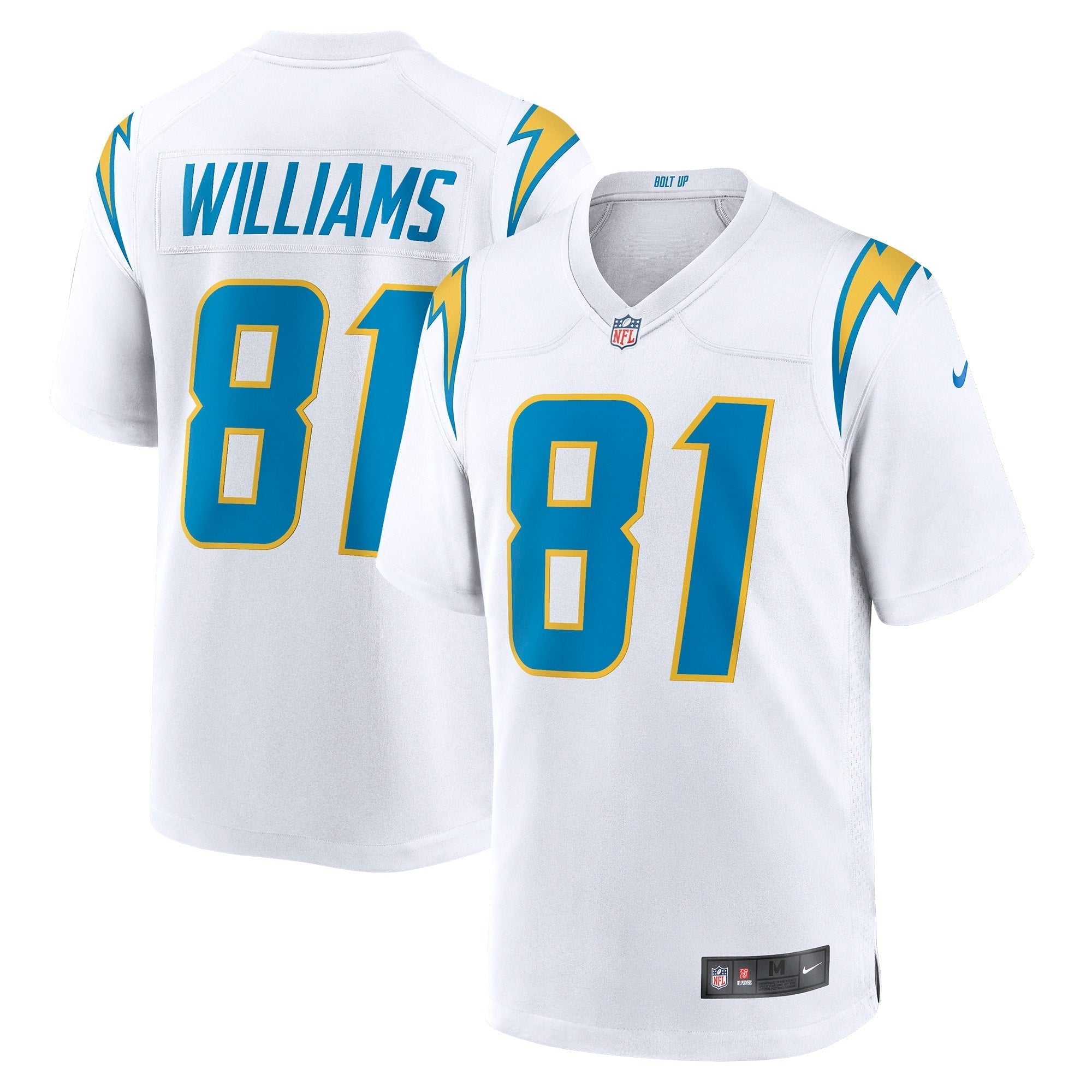 Men s Nike Mike Williams White Los Angeles Chargers Game Jersey