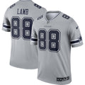 CeeDee Lamb Dallas Cowboys Nike Inverted Legend Jersey   Gray