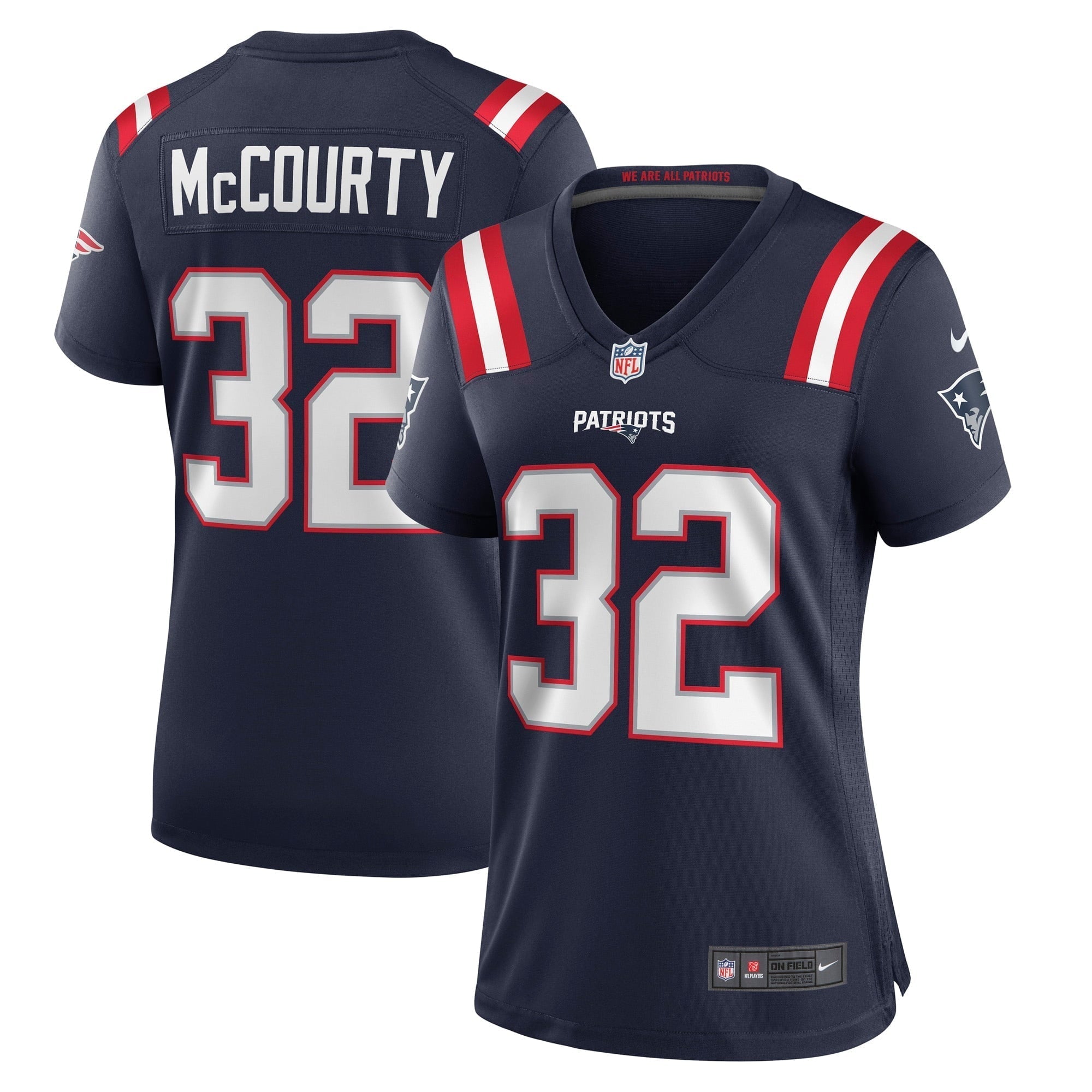 Women s Nike Devin McCourty Navy New England Patriots Game Jersey