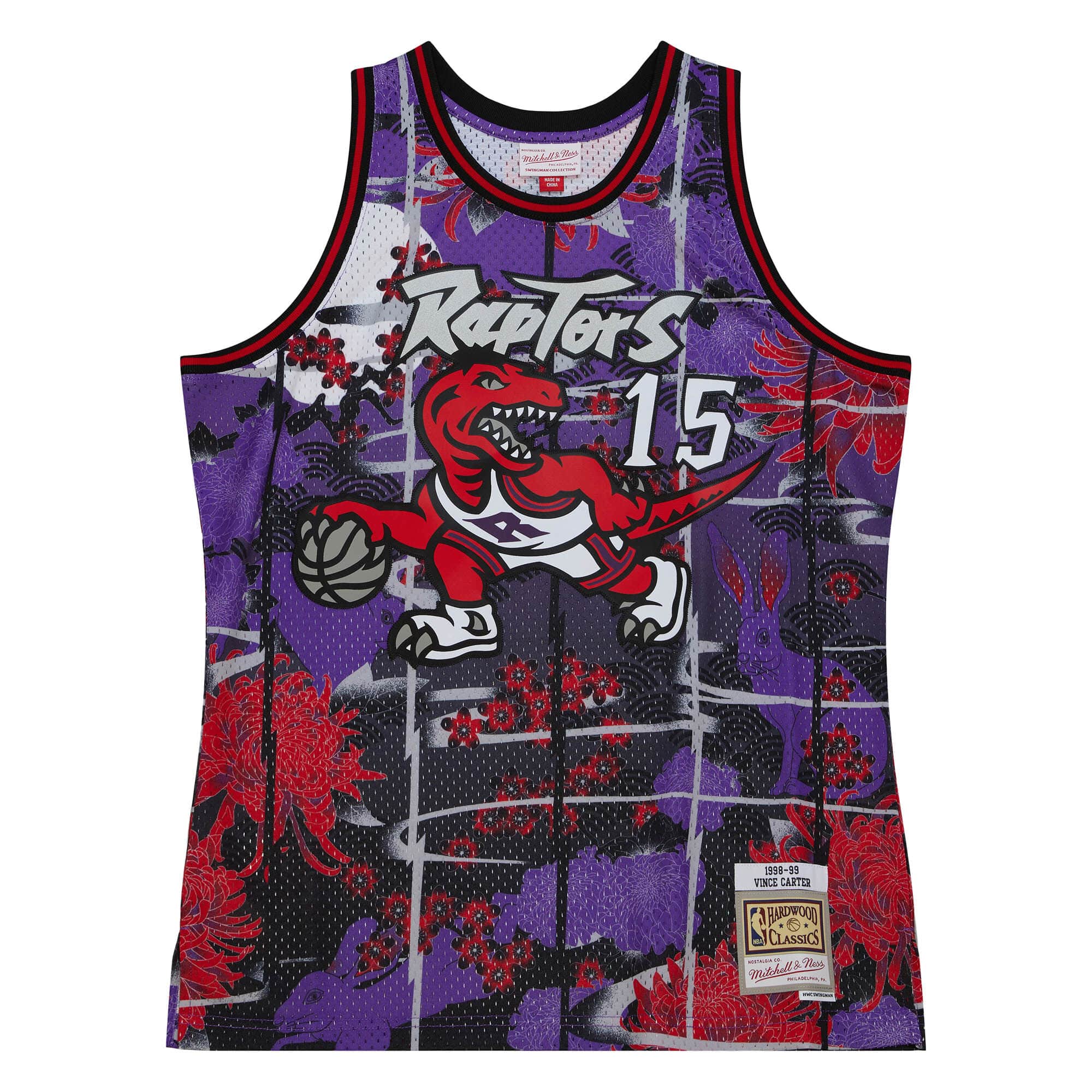 Asian Heritage Swingman Vince Carter Toronto Raptors 1998-99 Jersey 5.0