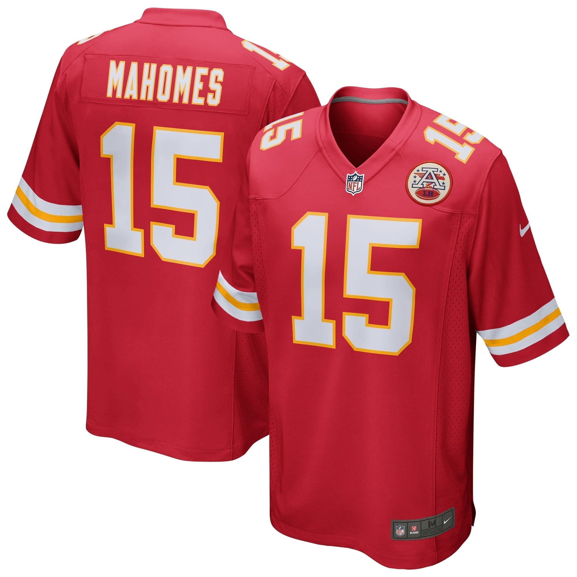 Men s Nike Patrick Mahomes Red Kansas City Chiefs Game Jersey