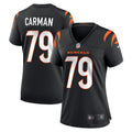 Jackson Carman Cincinnati Bengals Nike Women s Game Jersey   Black