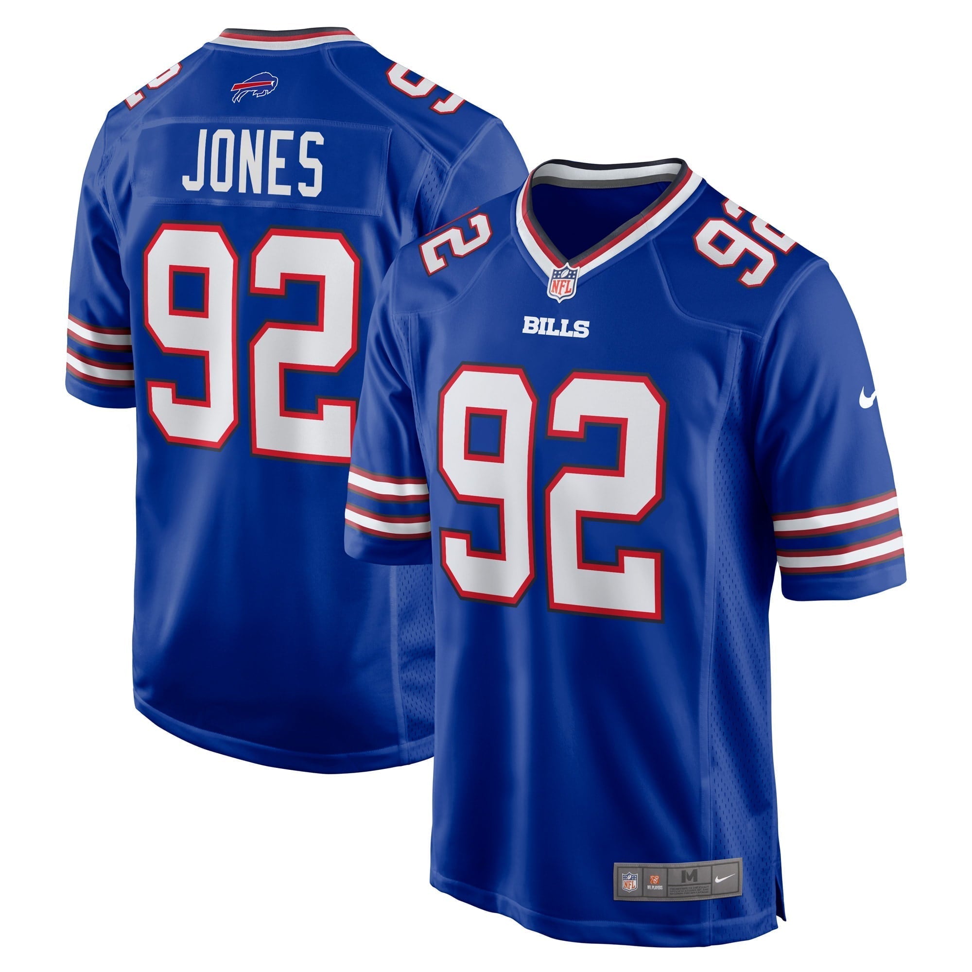 Men s Nike DaQuan Jones Royal Buffalo Bills Game Player Jersey