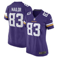 Jalen Nailor Minnesota Vikings Nike Women s Game Player Jersey   Purple