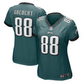 Women s Nike Dallas Goedert Midnight Green Philadelphia Eagles Game Jersey