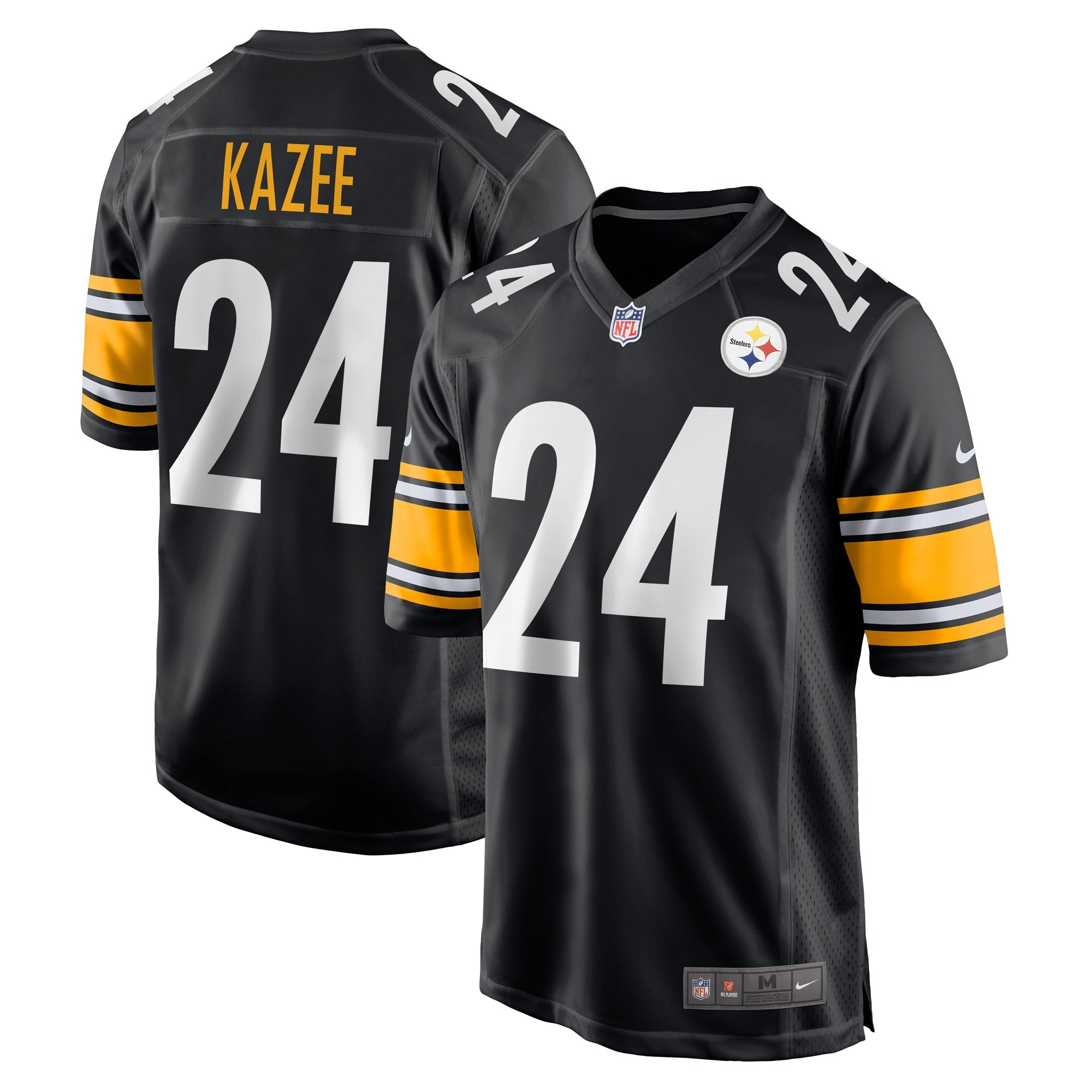 Damontae Kazee Pittsburgh Steelers Nike Game Player Jersey   Black