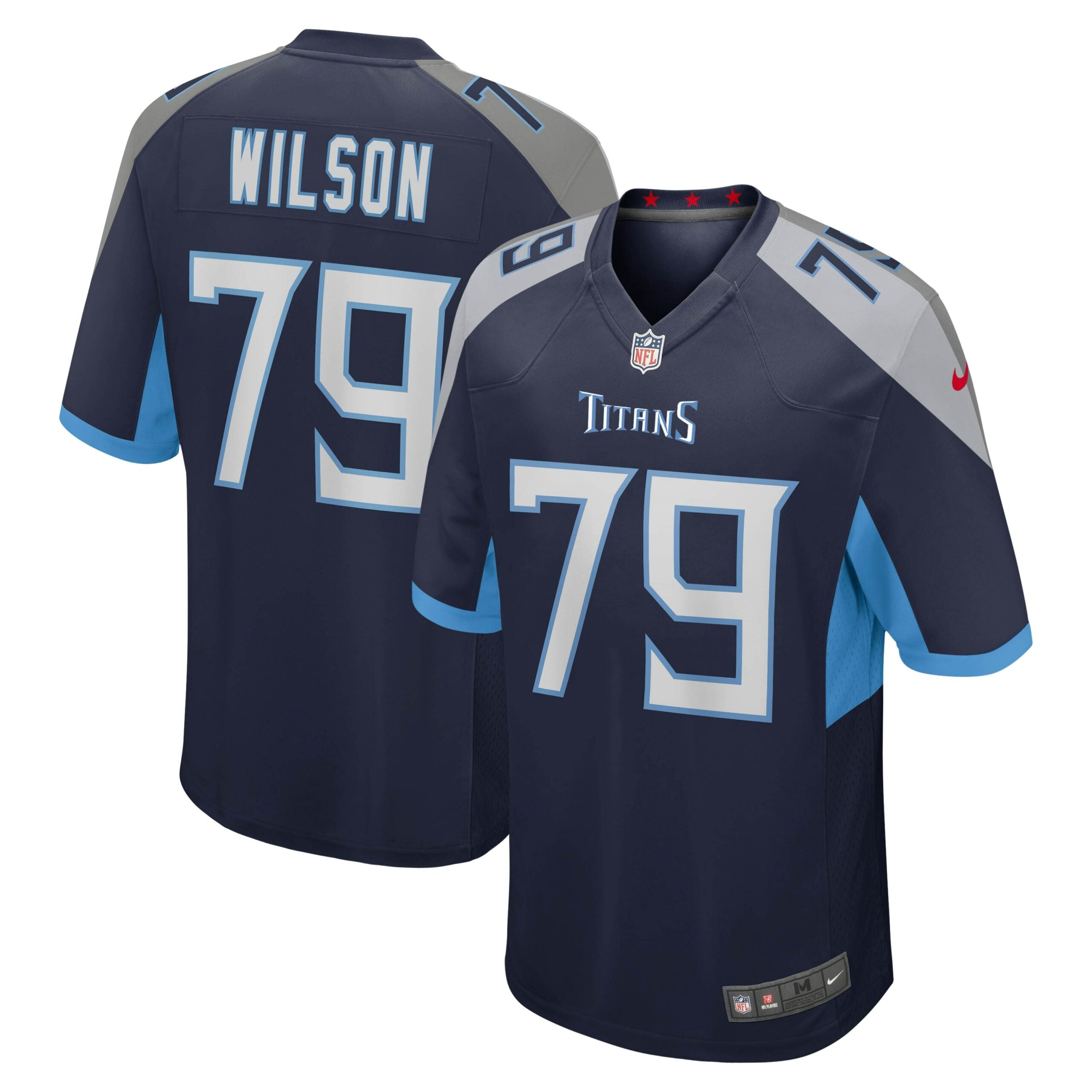 Isaiah Wilson Tennessee Titans Nike Game Jersey   Navy