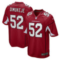Victor Dimukeje Arizona Cardinals Nike Player Game Jersey   Cardinal